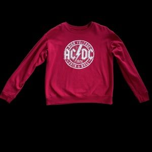 Vintage AC/DC crew neck